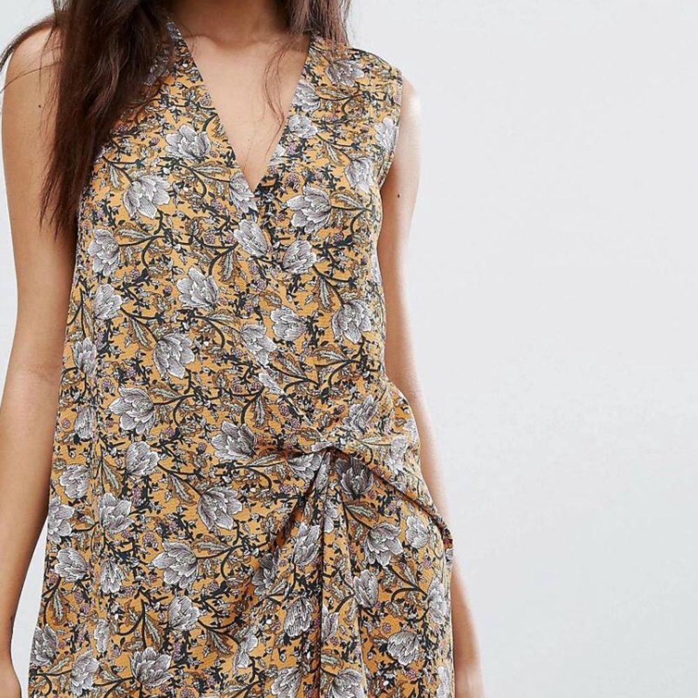 Yellow Shift Dress
